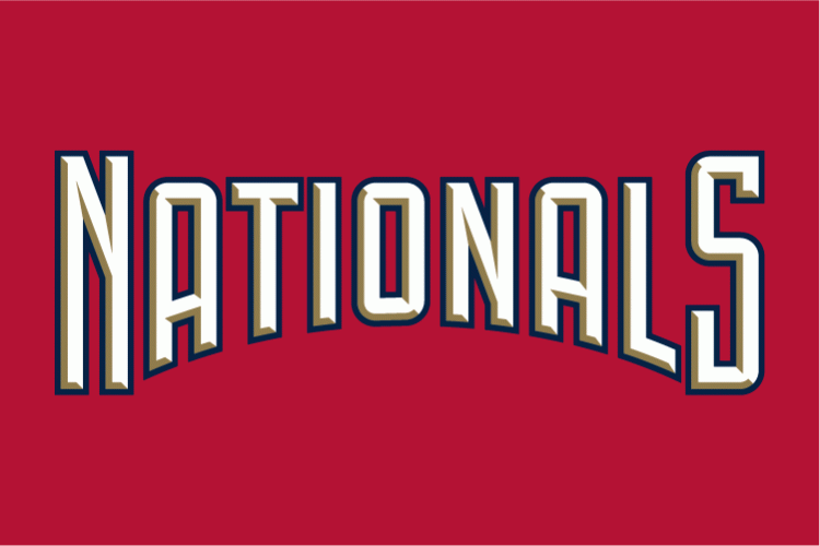 Washington Nationals 2005-2010 Wordmark Logo fabric transfer